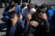 اجرای طرح آرامش در شهر و دستگیری ۳۴ معتاد متجاهر توسط پلیس “میانه “