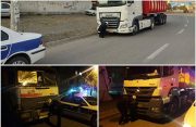اِعمال قانون ۱۱ دستگاه خودرو سنگین در شهرستان میانه