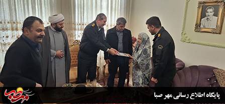 دیدار فرمانده انتظامی میانه با مادران و همسران شهدا به مناسبت “روز زن و مادر”