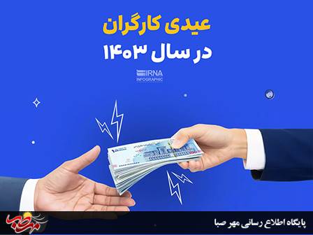 عیدی کارگران در سال ۱۴۰۳