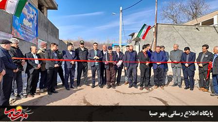 آیین افتتاح و کلنگ زنی پروژه های عمرانی شهرستان ترکمانچای