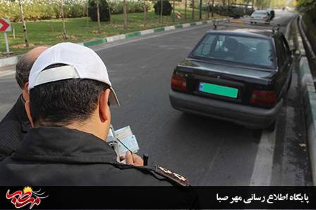اجرای طرح برخورد با خودروهای پلاک مخدوش و فاقد پلاک در شهرستان میانه