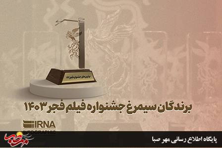 برندگان سیمرغ جشنواره فیلم فجر ۱۴۰۳