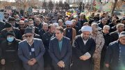 حضور باشکوه مردم شریف و شهیدپرور شهرستان ترکمانچای در راهپیمایی ۲۲ بهمن
