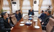 دیدار رئیس و جمعی از کارکنان اداره مخابرات با فرماندار ویژه میانه به مناسبت تبریک انتصاب