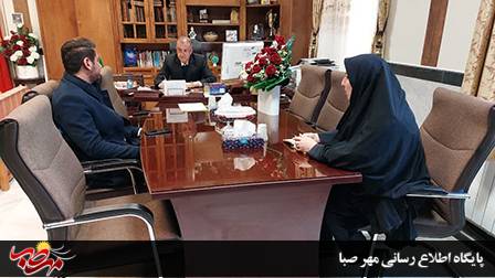دیدار مجری برنامه‌های بنیاد علوی در استان با فرماندار ویژه میانه