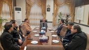 فرماندار میانه در جمع کارکنان مجتمع فولاد میانه؛استفاده از نیروی بومی اولویت شرکت های صنعتی باشد