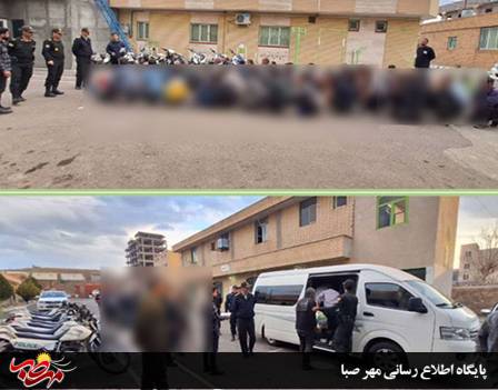 اجرای طرح جمع آوری معتادان متجاهر و خطرناک با رویکرد پیشگیری از سرقت در” میانه “
