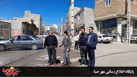 بازدید فرماندار شهرستان ترکمانچای از روند آماده سازی و زیباسازی حوزه شهری برای عیدنوروز