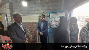 بازدید فرماندار شهرستان ترکمانچای از چند روستای بخش صومعه و کارگاه های تولیدی فعال در این روستاها