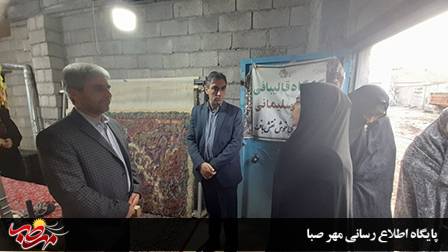 بازدید فرماندار شهرستان ترکمانچای از چند روستای بخش صومعه و کارگاه های تولیدی فعال در این روستاها