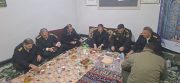 ضیافت افطاری فرمانده انتظامی شهرستان میانه در جمع کارکنان پاسگاه آچاچی