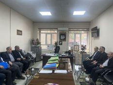 بازدید علیرضا مشایخی مشاور عالی و اجرایی مدیرکل از فعالیت هسته گزینش آموزش و پرورش استان