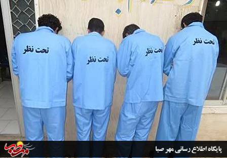 دستگیری سارقان  و کشف ۵ فقره سرقت توسط پلیس “میانه”