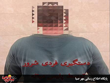 دستگیری عامل قدرت نمایی و برهم زدن نظم عمومی توسط پلیس شهرستان میانه