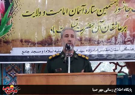 فرمانده سپاه میانه: افتخار سپاه مردمی بودن آن است