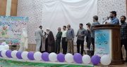 مراسم جشن ازدواج ۲۵ زوج شهرستان میانه، به مناسبت عطر ولایت در جشن ازدواج آسمانی
