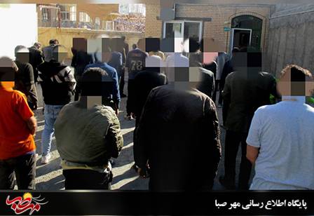 اجرای طرح آرامش در شهر و جمع آوری ۲۰ معتاد متجاهر در شهرستان “میانه”