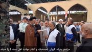 کاروان لجستیک و اقلام موکب اهل بیت (ع) عازم کربلای معلی شد