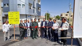 افتتاح چندین پروژه عمرانی شهرستان ترکمانچای در هفته دولت