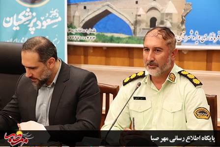 نشست تعاملی فرمانده انتظامی شهرستان میانه با فعالان فضای مجازی