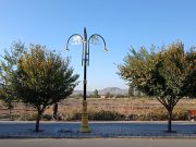 نصب ۲۵ پایه چراغ دکوراتیو در مسیر پیاده‌روی کمربندی جنوبی میانه