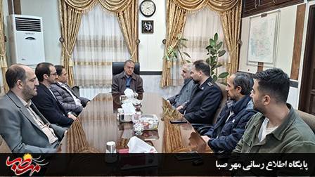 تجلیل فرماندار ویژه میانه از اعضای کمیته فناوری ستاد انتخابات شهرستان میانه
