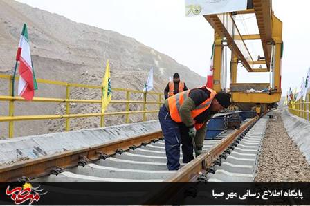 ریل‌گذاری راه‌آهن اردبیل – میانه تکمیل شد/ افتتاح تا پایان سال