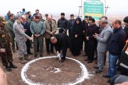 کلنگ زنی بیش از ۲۰ پروژه عمرانی، آموزشی و روستایی با اعتبار بالغ بر ۲۰۰ میلیارد تومان در شهرستان میانه