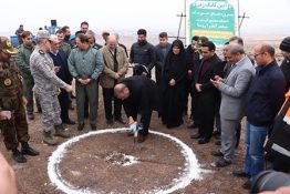 کلنگ زنی بیش از ۲۰ پروژه عمرانی، آموزشی و روستایی با اعتبار بالغ بر ۲۰۰ میلیارد تومان در شهرستان میانه