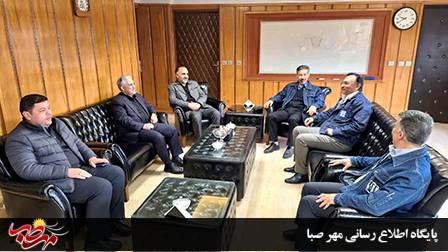دیدار اسماعیلی نماینده مردم میانه و ترکمانچای با مدیران کل صنعت،معدن وتجارت و نوسازی وتجهیز مدارس آذربایجانشرقی ونیز حضور درکارخانه سیمان صوفیان