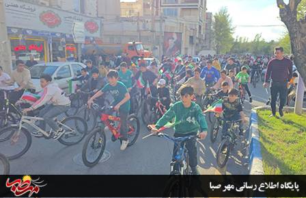 همایش بزرگ دوچرخه سواری “پسران انقلاب”در شهرستان میانه به یاد رهبر شهید و شهدای جنگ تحمیلی سوم برگزار شد