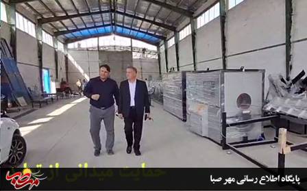 حمایت میدانی از تولید؛ فرماندار ویژه میانه پای کار رفع موانع واحد های صنعتی
