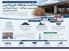 تحقق تعهدات قرارگاه محرومیت‌زدایی ارتش در ساخت پایگاه اورژانس مسیر میانه–میاندوآب (آیدوغموش)