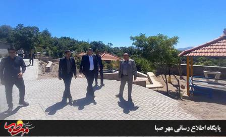 معاون مدیرکل منابع طبیعی و آبخیزداری استان طی بازدید از پارک جنگلی میانه: شهرداری میانه سرافرازمان کرد