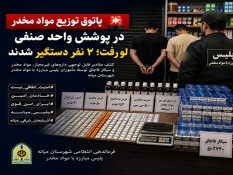 پاتوق توزیع مواد مخدر در پوشش واحد صنفی لو رفت؛ ۲ نفر دستگیر شدند