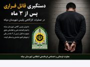 پایان سه ماه فرار؛ قاتل جاده سرچم در دام پلیس میانه