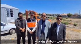 آغاز عملیات اجرایی پل دوم حصار در میانه؛ گامی مهم برای روان‌سازی تردد و  بهبود عبور و مرور