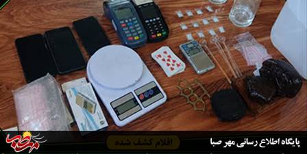 دستگیری دو خرده‌فروش مواد مخدر توسط پلیس میانه