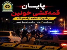 پایان قمه‌کشی خونین در شهرک اسلام‌آباد میانه با دستگیری ۷ عامل درگیری