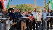 افتتاح ۸ پروژه عمرانی و زیرساختی با اعتبار ۶۵ میلیارد تومان در بخش کاغذکنان میانه