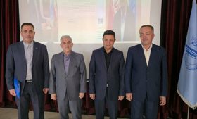 آیین تودیع و معارفه رئیس دانشکده فنی و مهندسی میانه