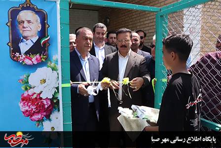 افتتاح چمن مصنوعی و نوسازی ناوگان خدمات شهری آچاچی با اعتبار ۳۰۸ میلیارد ریال