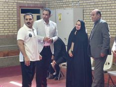 حضور معاون ورزش و جوانان استان آذربایجان شرقی و مسئولان شهرستان جلفا در اردوی مرحله سوم تیم ملی MMA