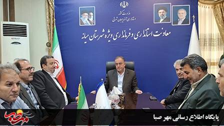 فرماندار ویژه میانه بر تداوم همکاری و هم‌افزایی دستگاه‌های اجرایی برای توسعه شهر تأکید کرد