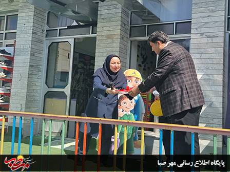 برگزاری مراسم «همیار گاز» در مدرسه ابتدایی متین شهر میانه